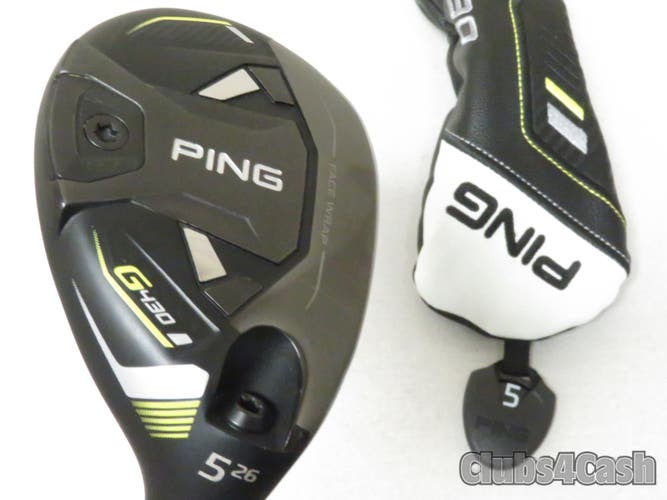 PING G430 Hybrid 26 5H Alta CB 70 Slate Regular Flex +Cover .. Super Clean