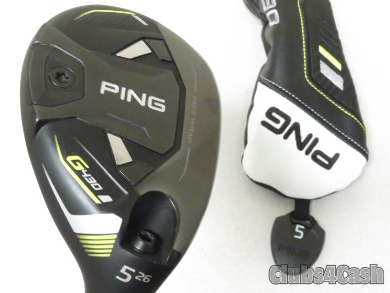 PING G430 Hybrid 26 5H Alta CB 70 Slate Regular Flex +Cover .. Super Clean