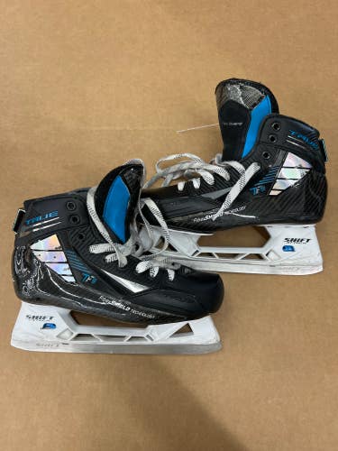 Senior True TF9 Hockey Goalie Skates 7.5 (Used)