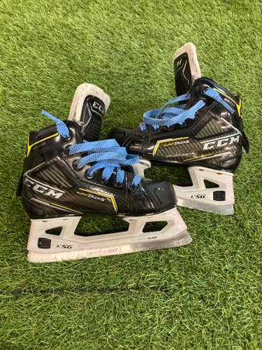 Youth CCM Super Tacks 9370 Hockey Goalie Skates 13 (Used)