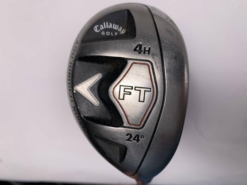 Callaway FT Hybrid 2008 4 Hybrid 24* Fujikura Fit On M Ladies Graphite Womens RH