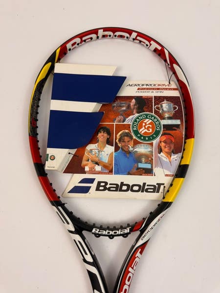 NEW Babolat Aeropro Drive 2013 French Open, 4 5/8 | SidelineSwap