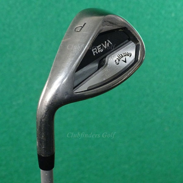 LH Lady Callaway REVA '21 PW Pitching Wedge Factory REVA Graphite Women's