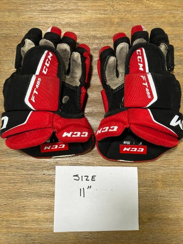 CCM JetSpeed FT485 Gloves 11" (Used)