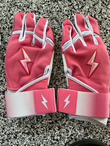 XL Dusty Pink Batting Gloves (Used)