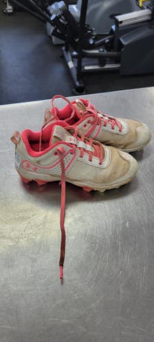 Used Under Armour 1 BB/SB Cleats Grey Junior 01 11497-S000150651