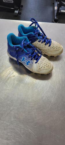 Used Under Armour 1 BB/SB Cleats Grey Junior 01 11497-S000150652