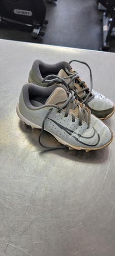 Used Nike VAPOR 2Y BB/SB Cleats Grey Junior 02 11497-S000150655