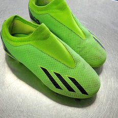 Used Adidas Soccer Cleats Green Junior 02 11497-S000150644
