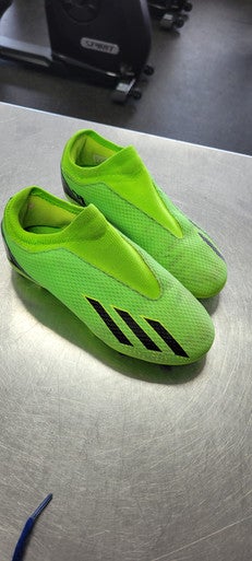 Used Adidas Soccer Cleats Green Junior 02 11497-S000150644