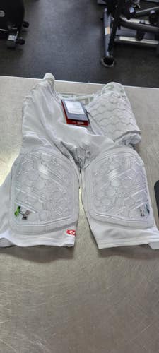 New Under Armour YOUTH XL PRO SPAD GIRDLE FB Girdles White XL 11497-S000150641