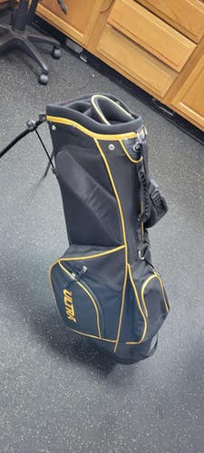 Used ULTRA 6 WAY Mens Stand Bag Black 11497-S000150639