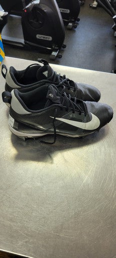 Used Nike ALPHA 9.5 BB/SB Cleats Black Senior 9.5 11497-C000150631