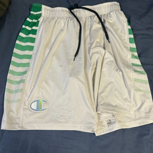 PLL Redwoods lacrosse shorts L white