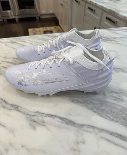 Unisex Size M 12.5 (W 13.5) Under Armour Low Top Detachable Cleats (New)