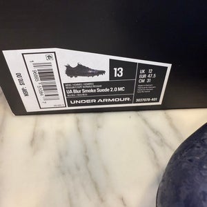 Men's Size 13.0 (W 14.0) Under Armour Low Top Detachable Cleats (New)
