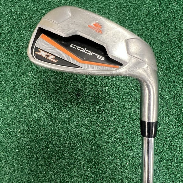Cobra XL Single 9 Iron Regular Flex Steel Shaft Men's Right Hand Orange