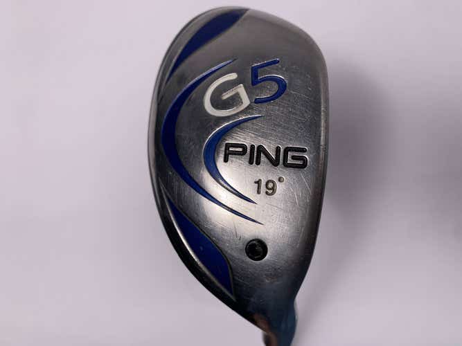 Ping G5 3 Hybrid 19* Grafalloy Pro Launch Blue Stiff Graphite Mens RH