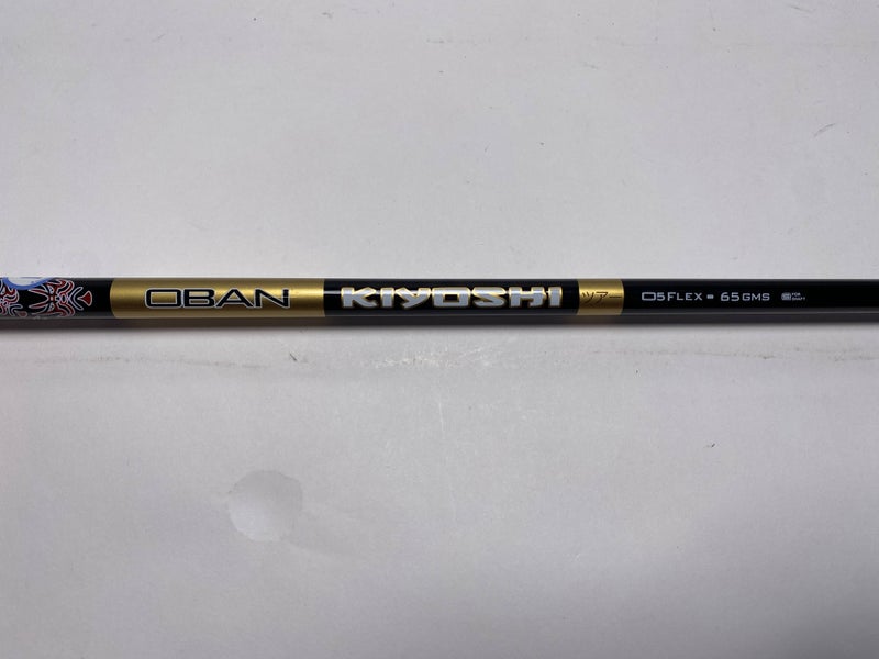 OBAN Kiyoshi Black 05 65g Extra Stiff Graphite Driver Shaft 44"-Titleist