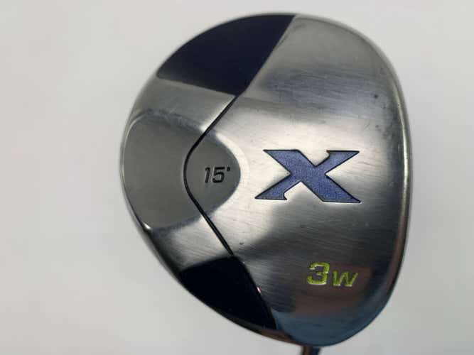 Callaway X 3 Fairway Wood 15* Aldila 55g Ladies Graphite Womens RH