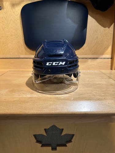 Navy Prostock Super Tacks X Large Helmet with Oakley Visor