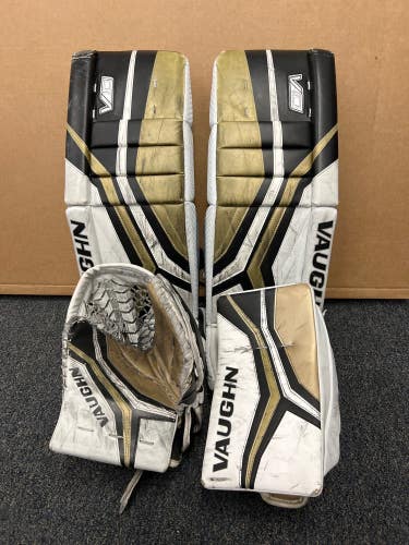 Junior Vaughn Velocity V10 Goalie Full Set | 28" + 2 Regular