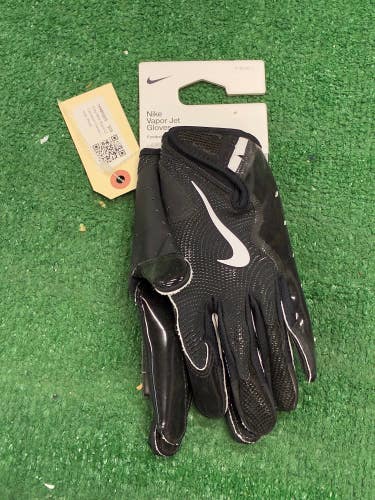 Gray Nike Vapor Gloves Large (New)