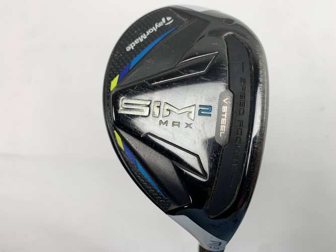 TaylorMade SIM2 MAX Rescue 3 Hybrid 19* Fujikura Ventus Blue 7S Stiff RH