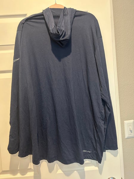 Blue Men's XXXL Nike Sweatshirt (Used)