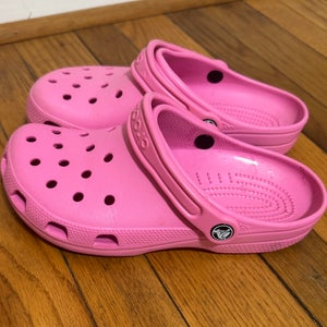 Pink Unisex Adult Size M 7.0 (W 8.0)  Shoes (Used)