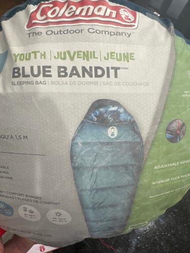 Coleman Sleeping Bag Blue Bandit