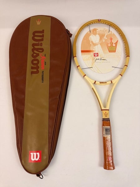 NEW Wilson lJack Kramer Millennium Autograph 4 1/2 grip RARE Limited 2515/3000