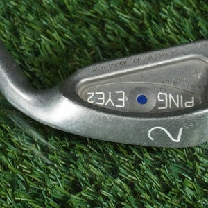 PING EYE 2 2 IRON KARSTEN ZZ LITE STIFF FLEX STEEL SHAFT BLUE DOT RH ~ L@@K!!