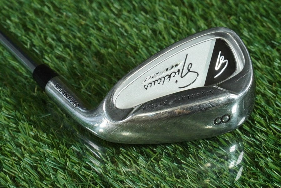 JACK NICKLAUS SIGNATURE SERIES MV20 8 IRON STEEL SHAFT RH ~ L@@K!!