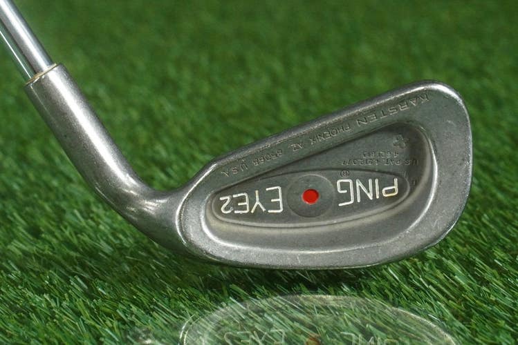 PING EYE 2 3 IRON KARSTEN KT STIFF FLEX STEEL SHAFT RED DOT RH ~ L@@K!!
