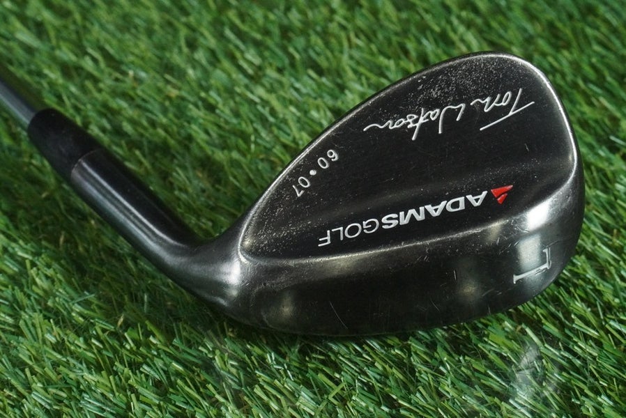 ADAMS GOLF TOM WATSON LOB WEDGE "L" PERFORMANCE LITE WEDGE FLEX BLACK RH 60 7