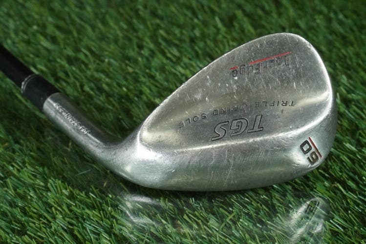 TOUR EDGE TGS LOB WEDGE TRIPLE GRIND SOLE VTS MAX D45 UST MAMIYA REGULAR RH 60
