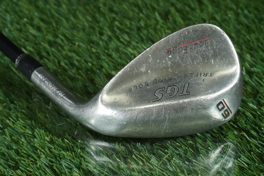 TOUR EDGE TGS LOB WEDGE TRIPLE GRIND SOLE VTS MAX D45 UST MAMIYA REGULAR RH 60