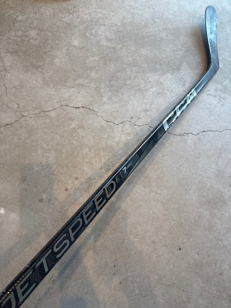 80 Flex P92 Senior CCM Jetspeed FT7 Pro Left Hand Hockey Stick Pro Stock NCAA (USED)