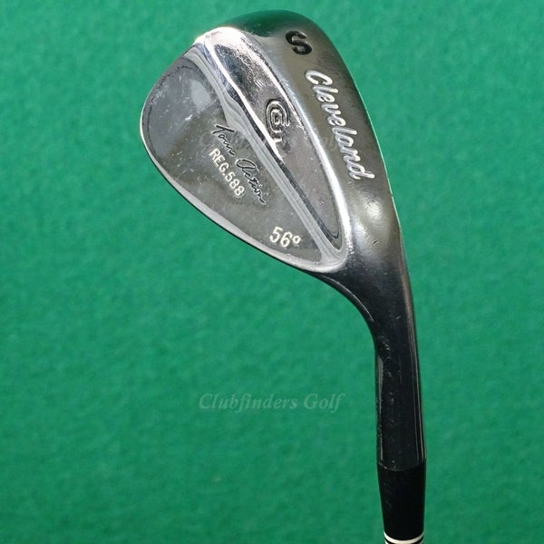 Cleveland Tour Action REG 588 Chrome 56 SW Sand Wedge Factory TT Steel Wedge