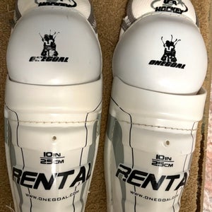 Youth hockey shin guards size 10