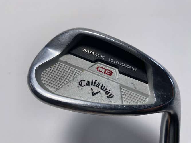 Callaway Mack Daddy CB Gap Wedge GW 50* 12 KBS Hi-Rev G Wedge Steel Mens RH -1"