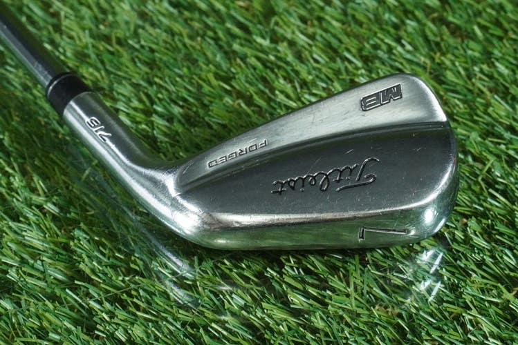 TITLEIST MB FORGED 716 7 IRON PRECISION RIFLE PROJECT X 6.0 STIFF FLEX STEEL RH
