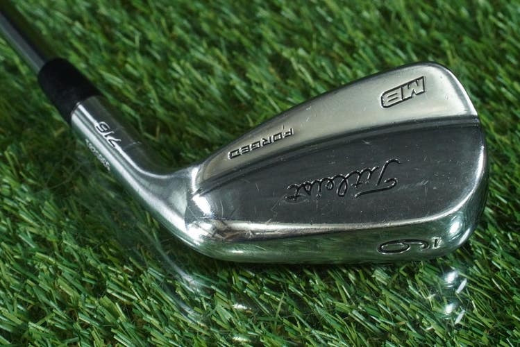 TITLEIST MB FORGED 716 9 IRON PRECISION RIFLE PROJECT X 6.0 STIFF FLEX STEEL RH