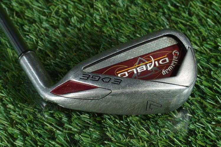 CALLAWAY GOLF DIABLO EDGE 7 IRON STEEL UNIFLEX RH ~ L@@K!!