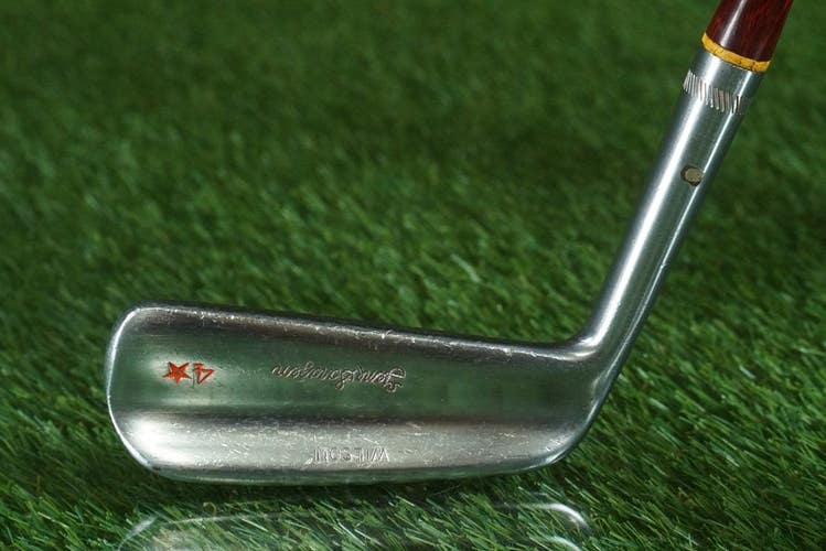 VINTAGE WILSON GENE SARAZEN 4 STAR #9 PUTTER WOOD SHAFT LEFT HANDED LH ~NICE!!