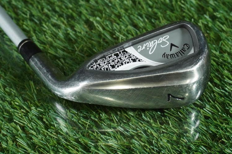 CALLAWAY GOLF SOLAIRE 7 IRON GRAPHITE WOMEN'S LADIES FLEX RH ~ L@@K!!