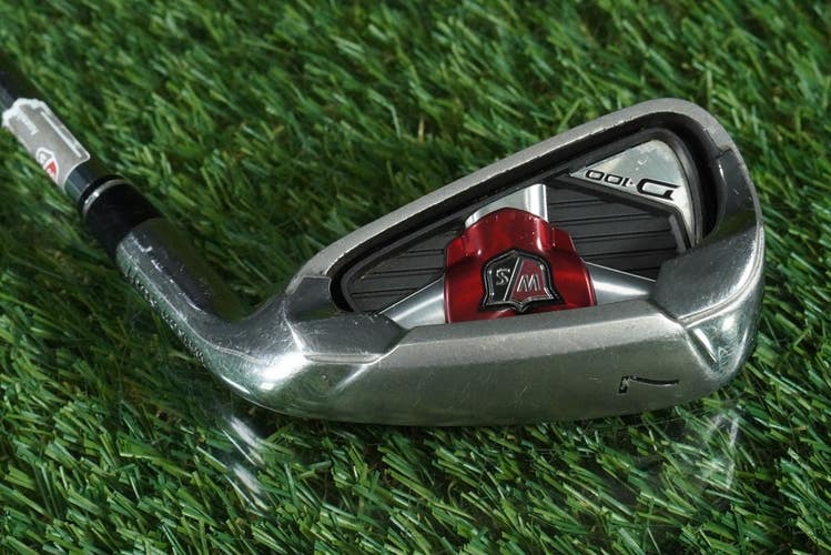 WILSON STAFF D-100 7 IRON TRUE TEMPER SL85 SUPERLIGHT STEEL STIFF FLEX RH