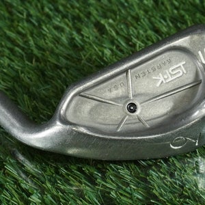 PING ISI K 9 IRON KARSTEN JZ STIFF FLEX STEEL SHAFT BLACK DOT RH ~ L@@K!!