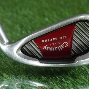 CALLAWAY 2008 GOLF BIG BERTHA 5 IRON STEEL SHAFT UNIFLEX RH ~ L@@K!!